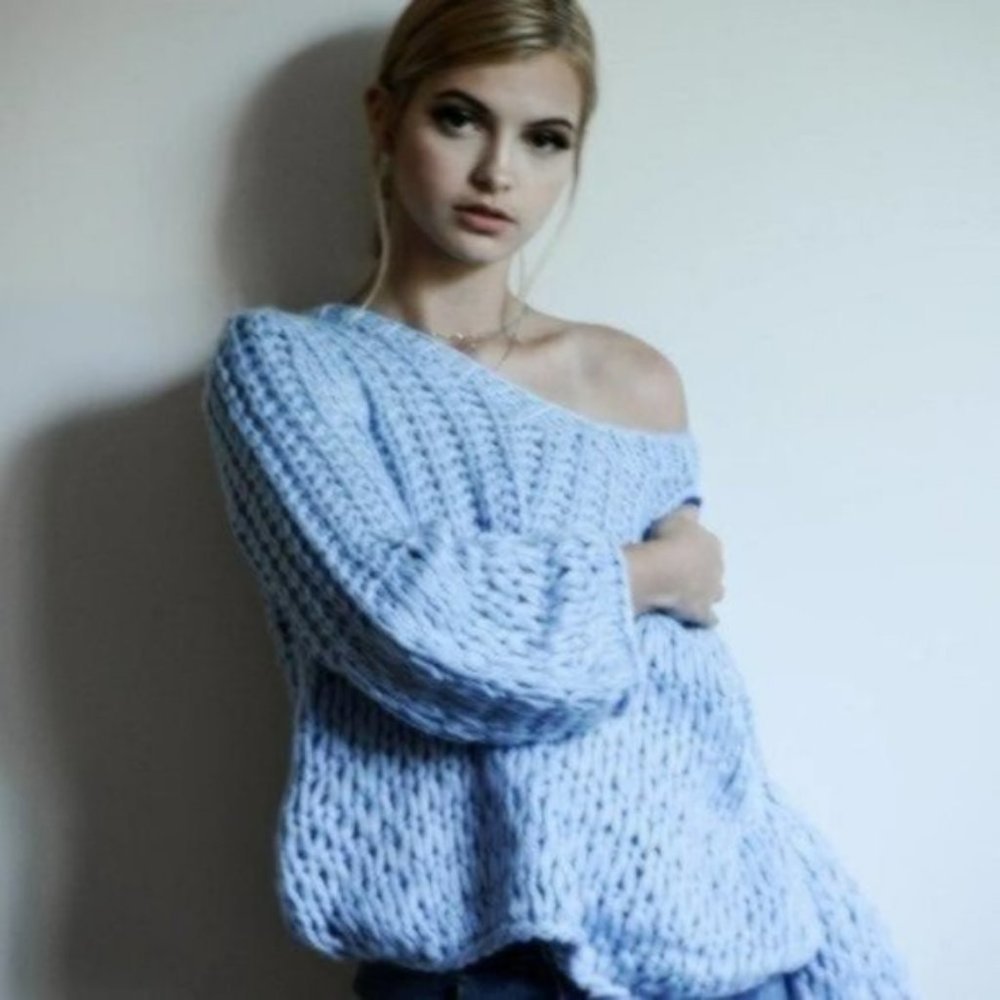 🆕Oversized Chunky Knit Sweater